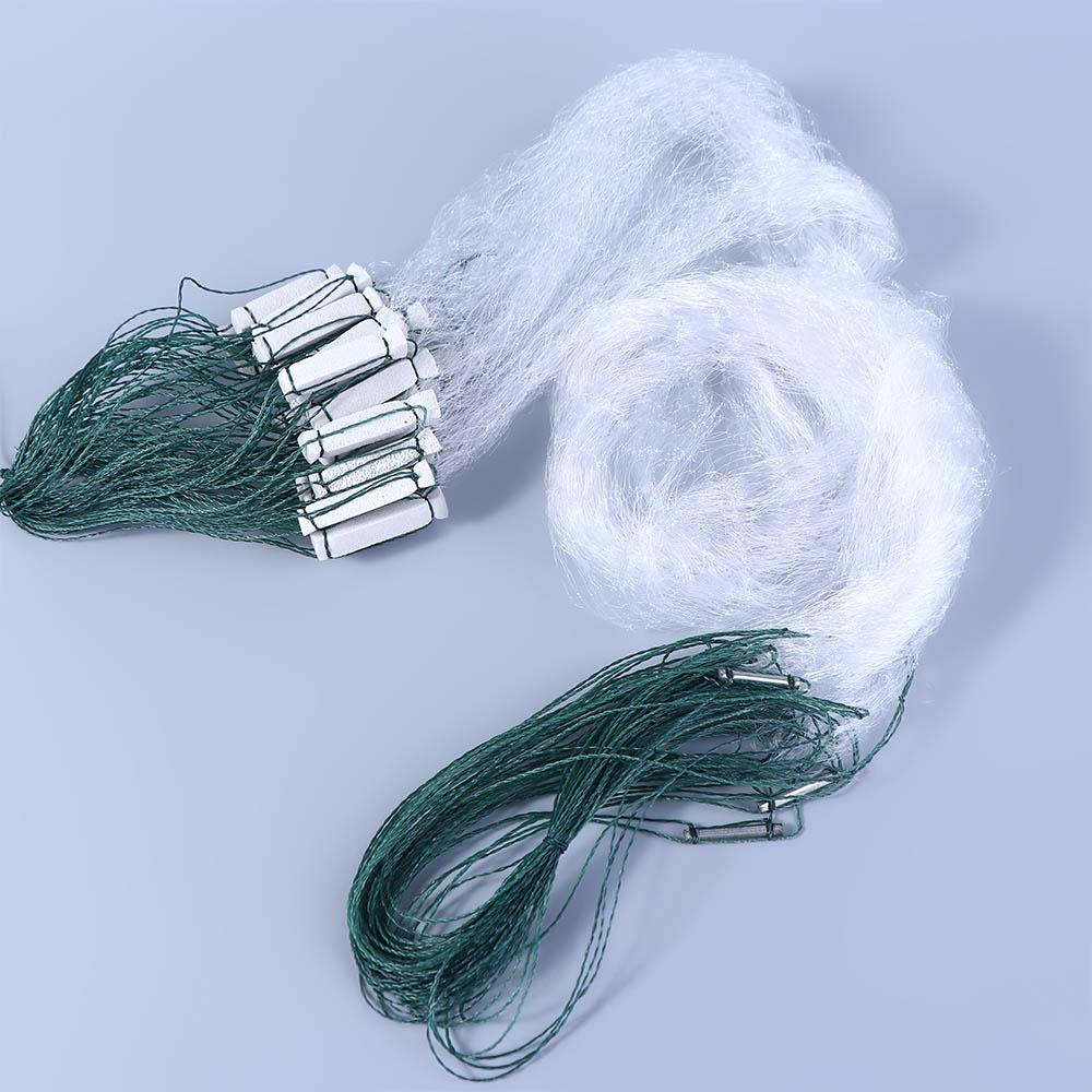 Casting Network Durable Float Trap Nylon Fishing Cage Dip Cage Fish Line Fishnet Fishing Net Monofilament Gill Net Single Mesh
