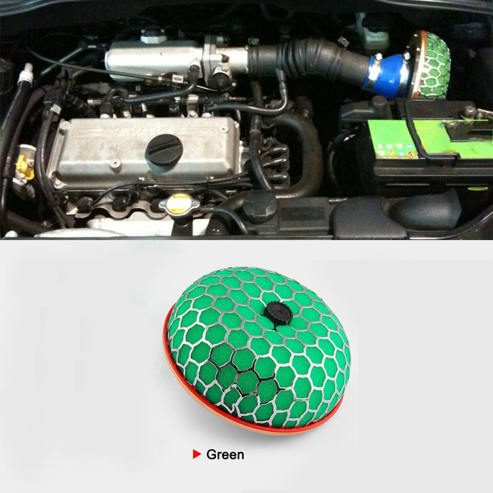 Universal Air Filter 80Mm/100Mm Paddestoel Hoofd Universal Racing Car Air Filter Flow Air Intake Systeem Reloaded cleaner