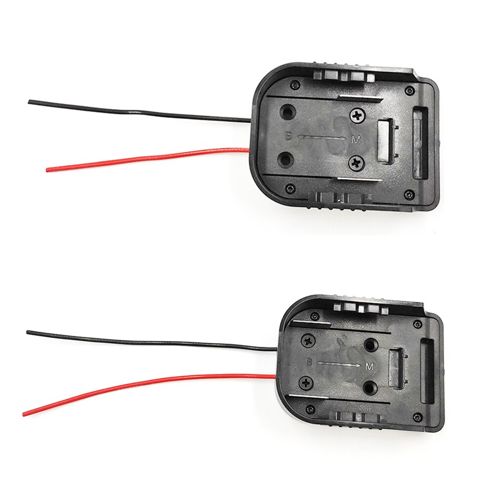 18V Battery Adapter for MAKITA&BOSCH Battery Power Mount Connector Adapter Dock Holder with 12 Awg Wires Adapter