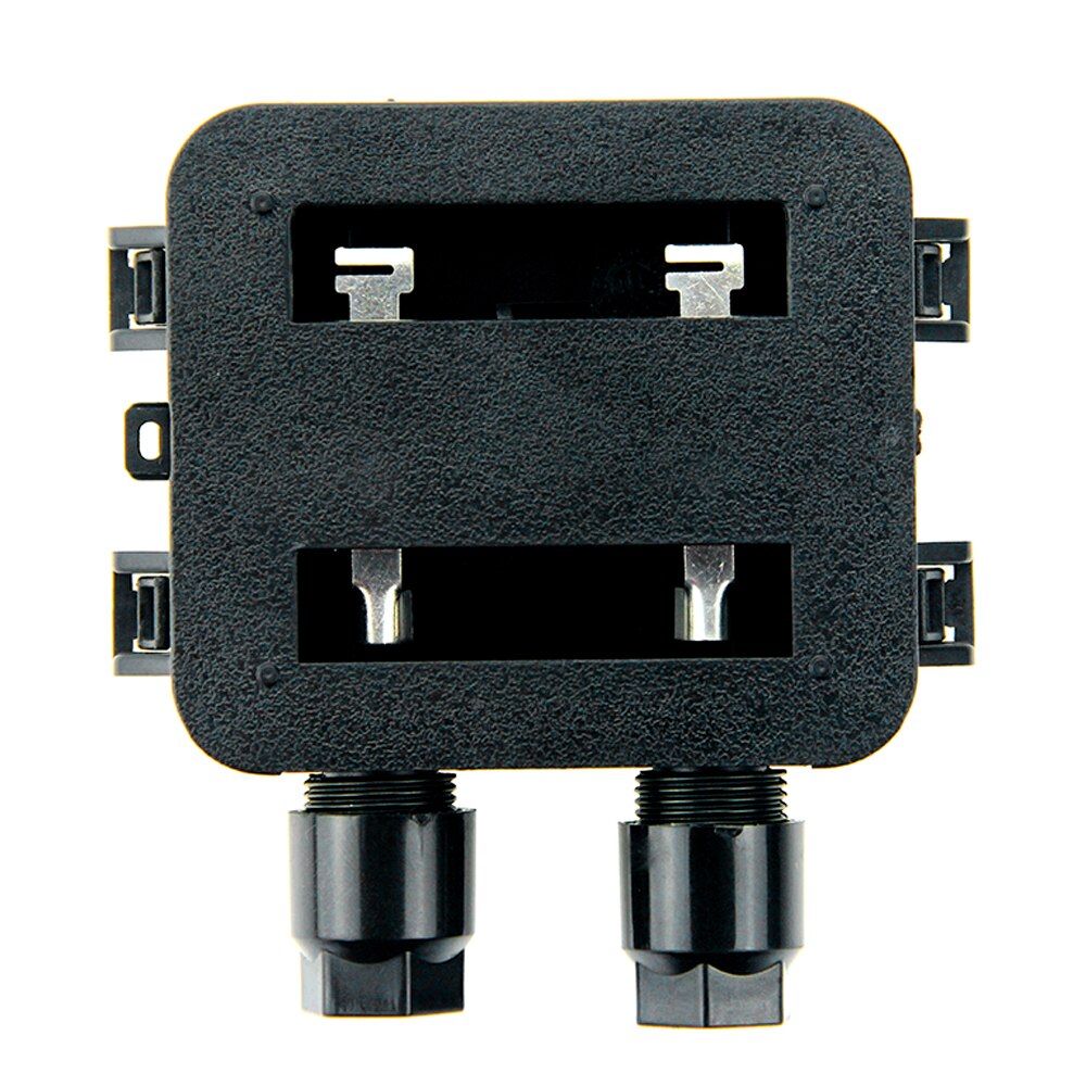 10 Pcs PPO Solar Panel Junction Box 10W-50W Waterproof IP65 For Wire Connection