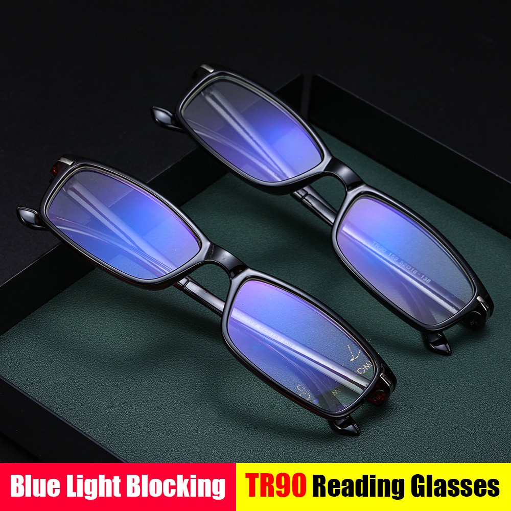 Anti-blue-ray leesbrillen computerbrillen blokkeren flexibele lichtgewicht presbyopische brillen voor mannen vrouwen oogzorg brillen