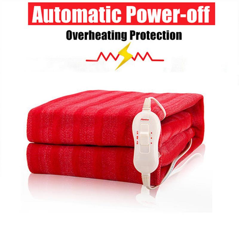 Adjustable Temperature Controller Heated Blanket Automatic Power-off Protection Blankets Waterproof Heated Blanket