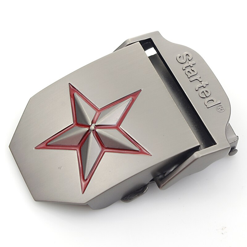 Alleen Canvas gesp Geschikt voor 3.8 cm breedte en dikte 4mm riem Voor man vrouwen Persoonlijkheid gesp zonder riem body: 7