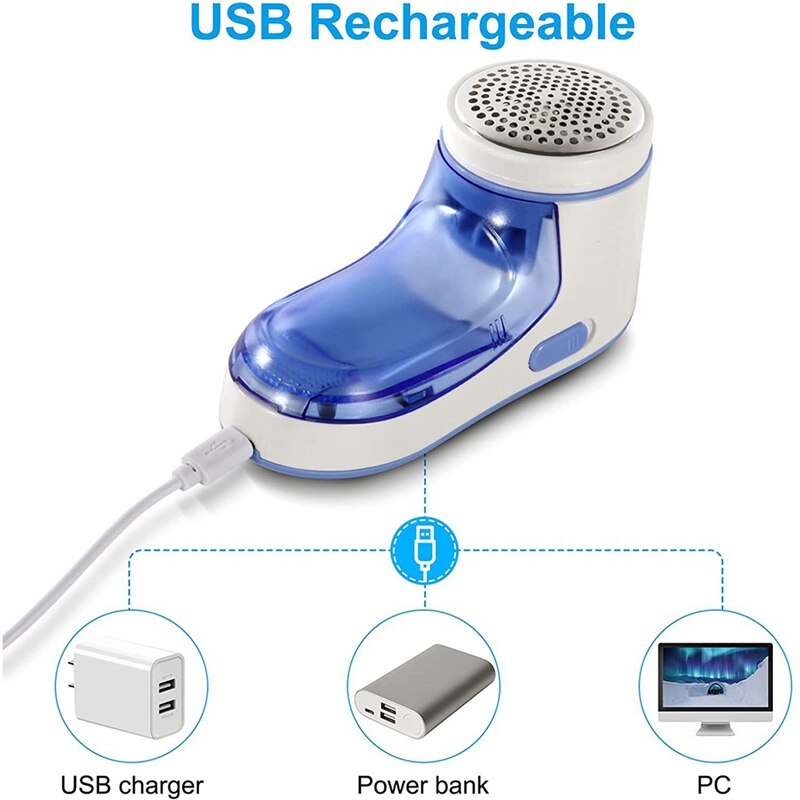 Sanq Elektrische Lint Remover, Doek Lint Remover, Kleren Bal Remover Oplaadbare Lint Remover Met Usb-oplaadkabel