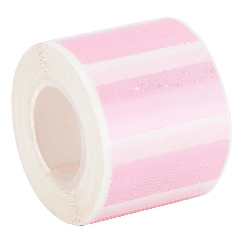 Accessoires de table de bureau 30x12mm étiquettes thermiques autocollant étanche à l'huile pour imprimantes de bureau EQ11 bureau rose