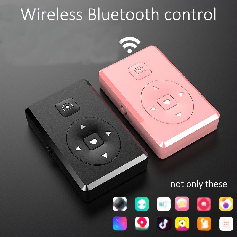 Télécommande intelligente sans fil Bluetooth déclencheur retardateur télécommande pour IPhone Huawei P20 P30 Pro Xiaomi télécommande