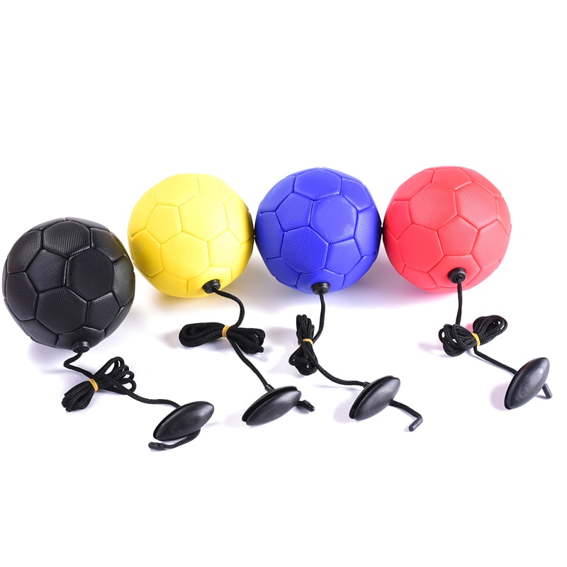 Soccer Training Ball Football with Rope Practice for Children Kids Beginner Trainer