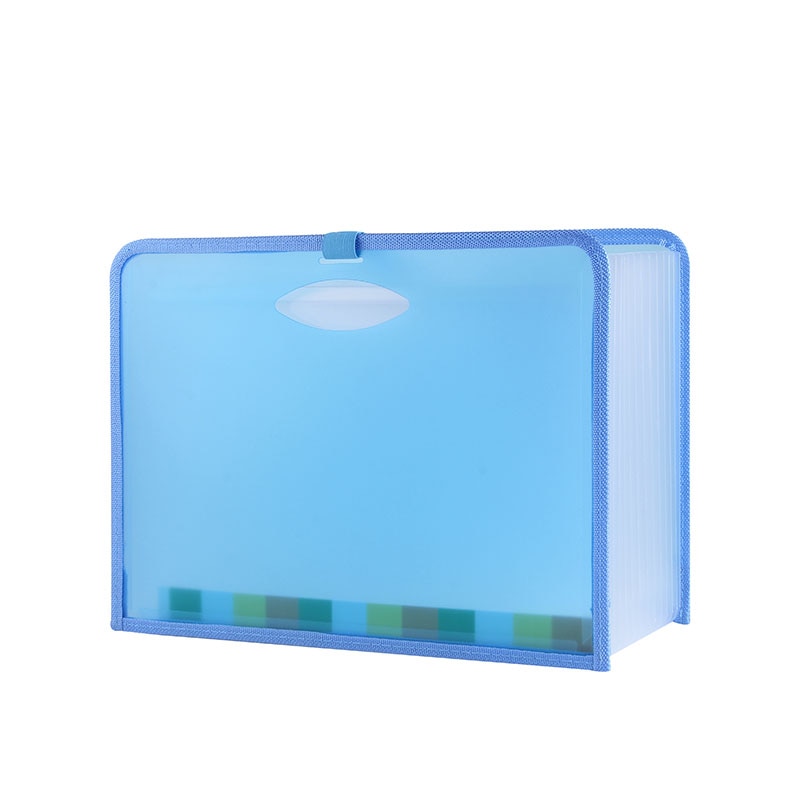 Expanding File A4 Folder Office School Portfolio File folders Document Organizer Plastic 12 Pockets 1500 Sheets Large Capacity