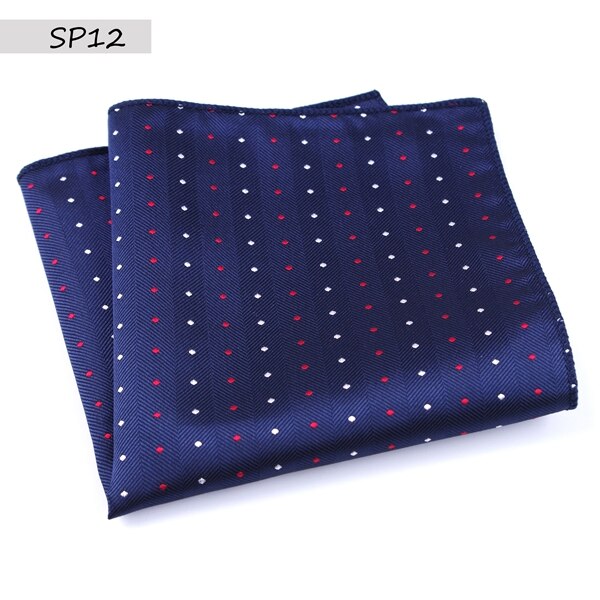 Robe de mariage avec imprimé mouchoir de poche pour homme, accessoire de Collocation, nouveauté, 23x23cm: SP12