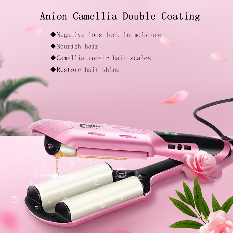 Bigoudis électriques automatiques pour les cheveux, 2/3 barils, appareil de soins capillaires