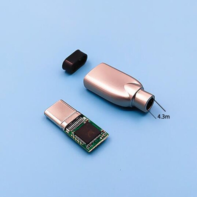 Alc 4042 dac-decoder-chip, 312 bit, 384 khz, typ-c-digitalchip-schnittstelle, typ-c-stecker/gehäuse/ganzes set