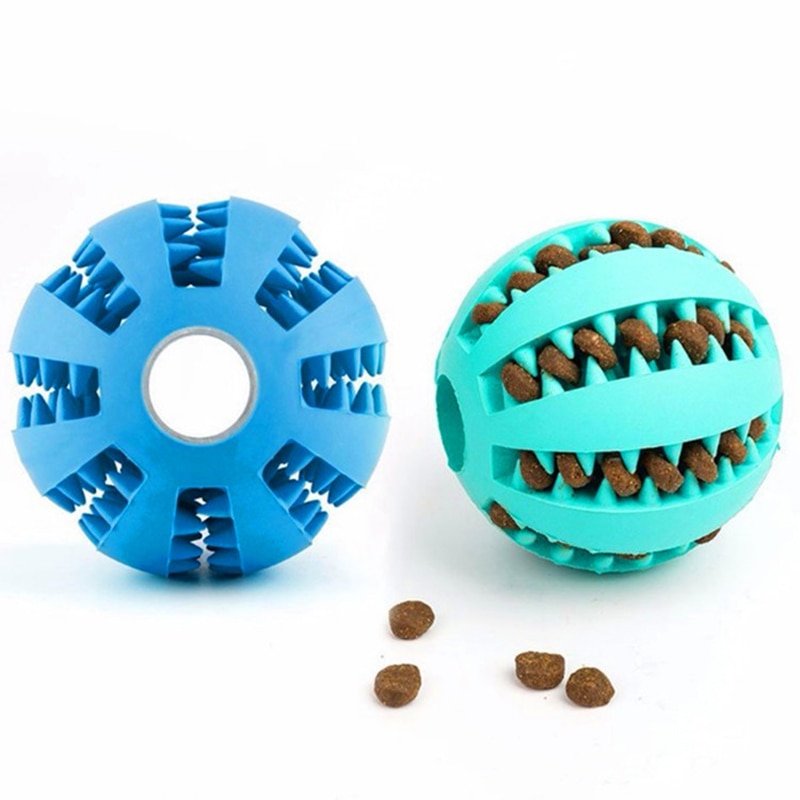 Speelgoed Voor Honden Rubber Hond Bal Voor Puppy Grappige Hond Speelgoed Voor Pet Puppies Grote Honden Gebitsreiniging Snack Bal speelgoed Voor Huisdier Producten