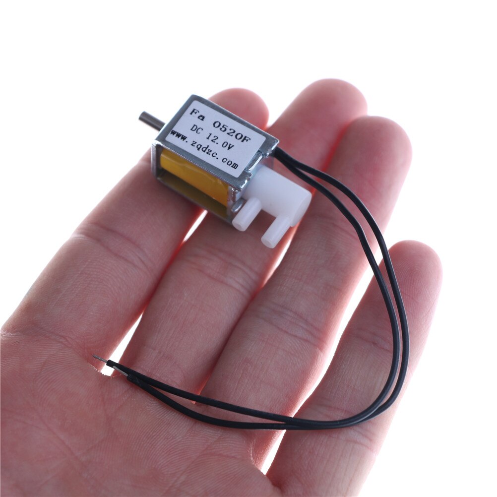 1PCS DC 12V mini Micro Solenoid Valve Air Gas Release Exhaust Discouraged 2 Position 3 Way Solenoid Exhaust Valve