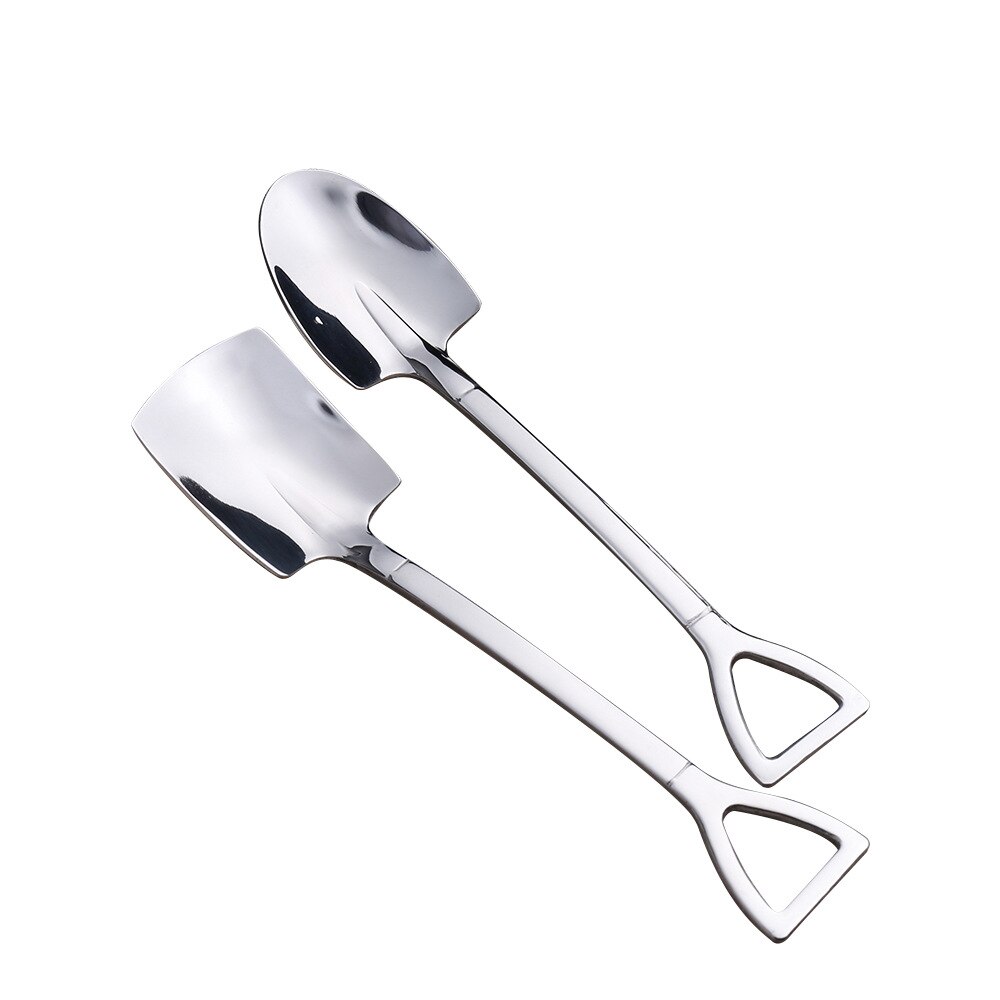Beautifully packaged coffee spoon tea spoon stirring stainless steel spoon set watermelon dessert ice cream spoon