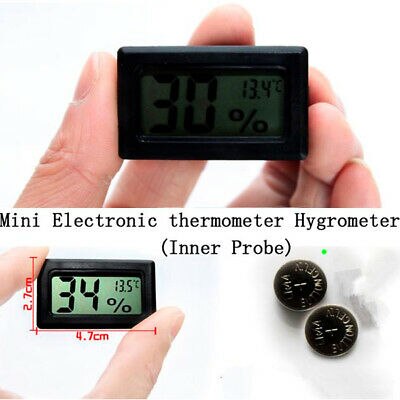 Hygrometer Mini Thermometer Hygrometer Temperatuur Luchtvochtigheid Thermometer/Outdoorc 99 S0242 Verzonden Uit Italië