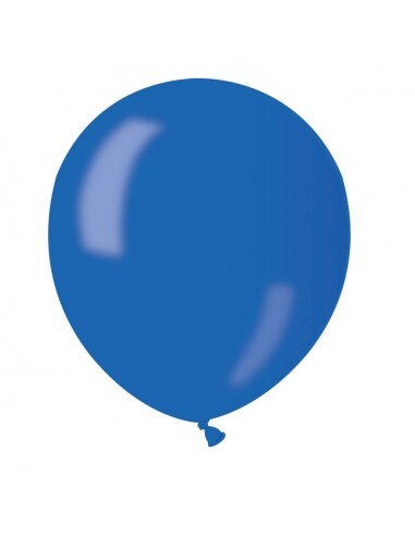 Latex ballonnen Ronde 13cm Metallic Donkerblauw ML54