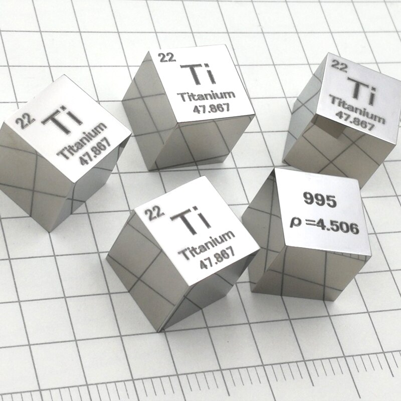 10mm terningsmetal kemiske prøver periodiske elementer fysiske viser periodiske tabel terning samling dekorationer