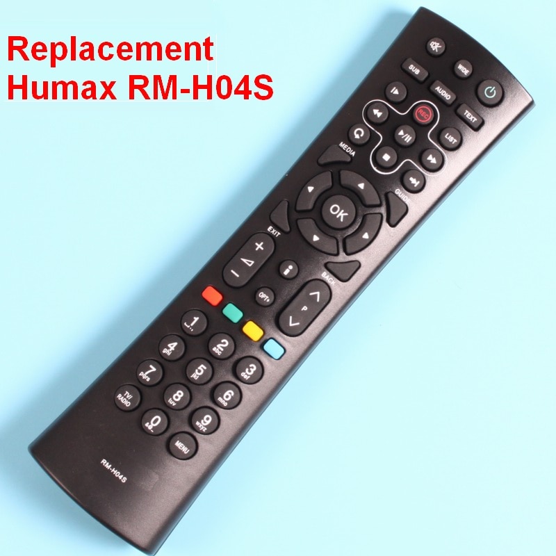 Afstandsbediening RM-H04S voor HUMAX HD Nano HDTV, model RM H04S, Direct gebruik