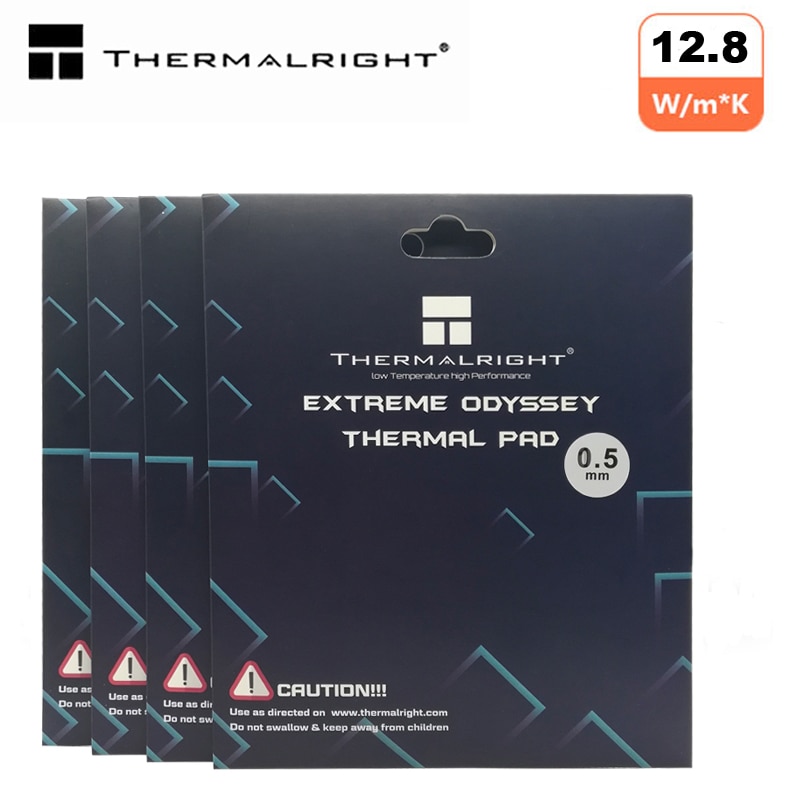 Thermalright Thermal pad 120X120mm 12.8 W/mK 0.5mm 1.0mm 1.5mm 2.0mm High Efficient thermal conductivity Original authentic