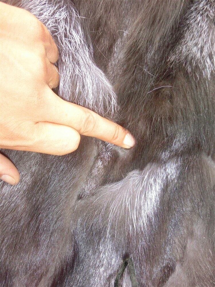 China Splicing Blauw Vossenbont Plaat/Vossenbont Huid Plaat/Zilver Vossenbont Plaat
