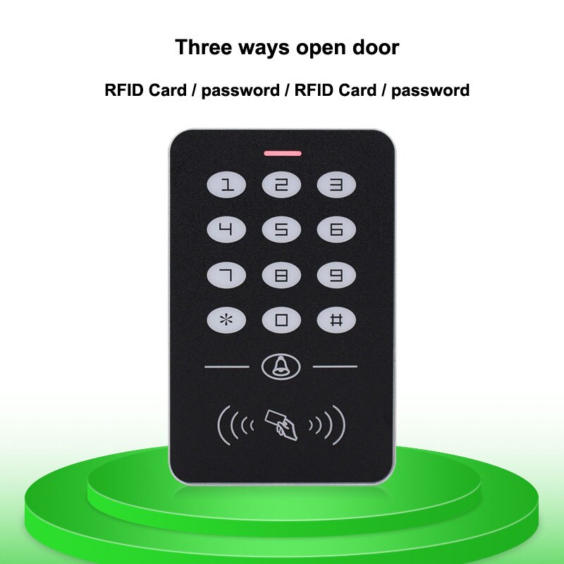 Various Door Access Control System Kit ID keypad access control + Power Supply +exit button+ Electric Door Locks for office