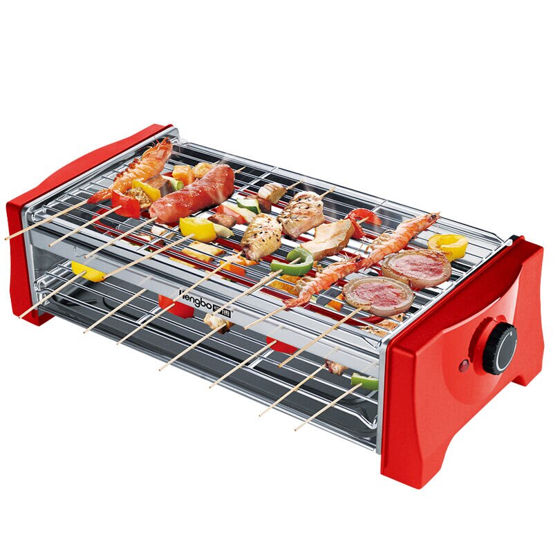 Electric heating BBQ grill sc-528a-1 double layer electric household BBQ grill