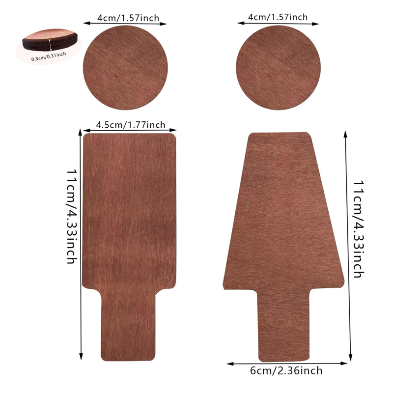 Guirnalda rústica de madera para decoración de pared, letreros de tablero redondo, letrero colgante para puerta de lavandería y baño, decoración divertida para inodoro Unisex: Rosa dorada