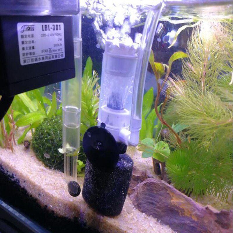 Mini Filter Fish Tank Zuurstof Pomp Aquarium Luchtpomp Accessoires Spons Filter Aquatische Huisdieren Producten