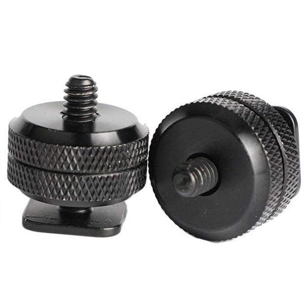 1/4 Statief Schroef Naar Shoe Mount Adapter Voor Dslr Schroef Slr Accessoire Op Studio Hotshoe C0S8