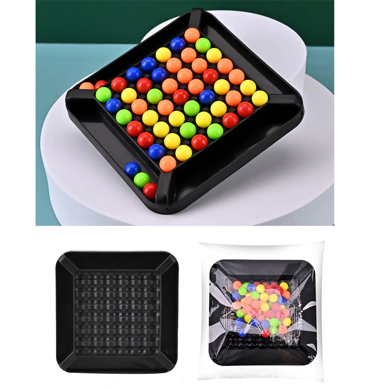 Rainbow Ball Elimination Puzzle Game Chess Children's Desktop Parent Child Toy Kindergarten Puzzle Rainbow Ball Toy