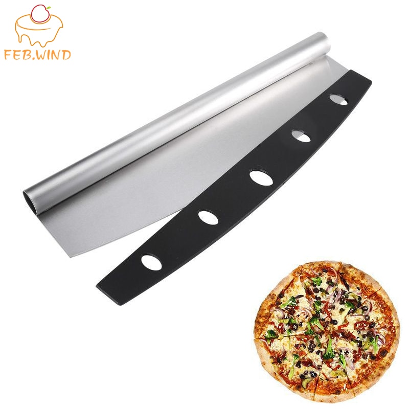 Commerciële Pizzasnijder Met Cover Pils Pizza Slicer/Deeg Cutter Pizza Snijmes Gebak Gereedschap 066