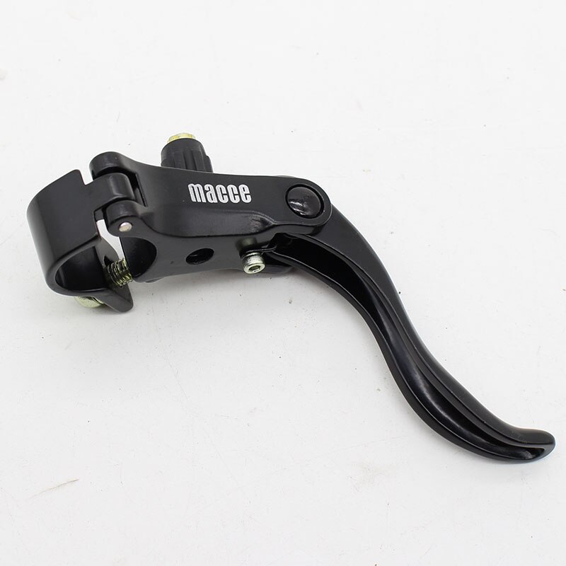 1Pc 22.2-23.8Mm Rechts Lichtgewicht Aluminium Fiets Remhendel Mountainbike Fietsen Rem Hevels Fiets Brake: Black 22.2MM MACCE