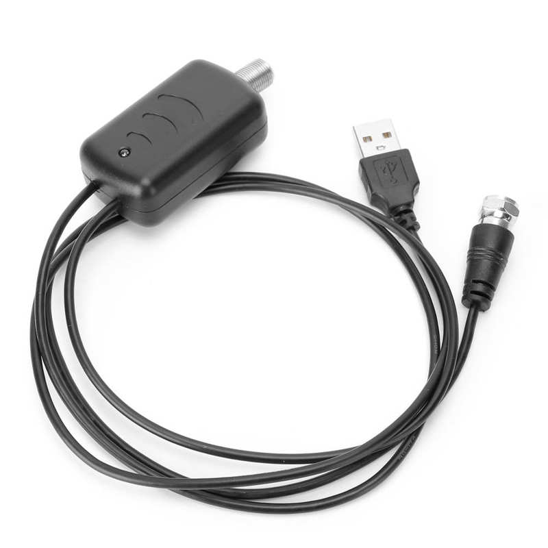 Signal Splitter Indoor Digital HDTV Powerful Signal Antenna Amplifier Enhance Reception for More Channel HDTV Antenna Amplifier