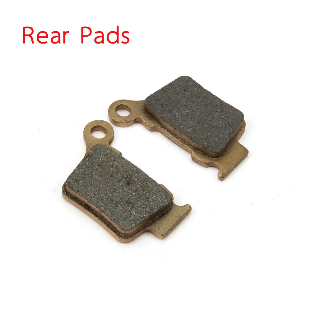 Pastillas de freno delantero y trasero para motocicleta, para KTM EXC EXCF SX SXF XC XCW XCF XCFW 125 150 200 250 300 350 400 450 500 505 525 530: Rear