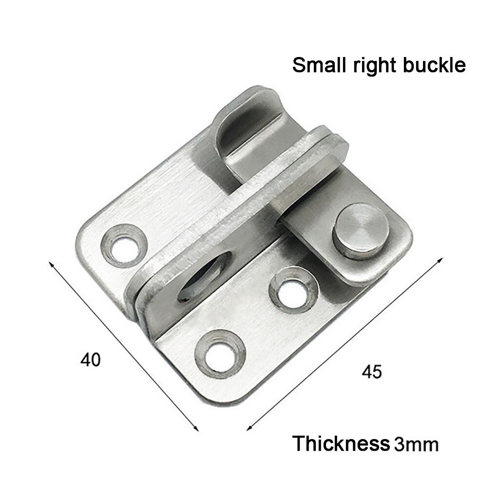 Household Door Security Lock Anti-Theft Thickened Stainless Steel Door Lock: B