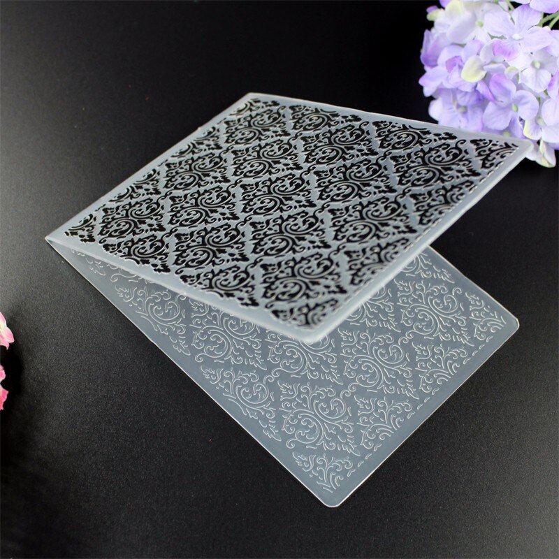 Classic flowers Plastic Embossing Folders for DIY Scrapbooking Paper Craft/Card Making Decoration Supplies Y028