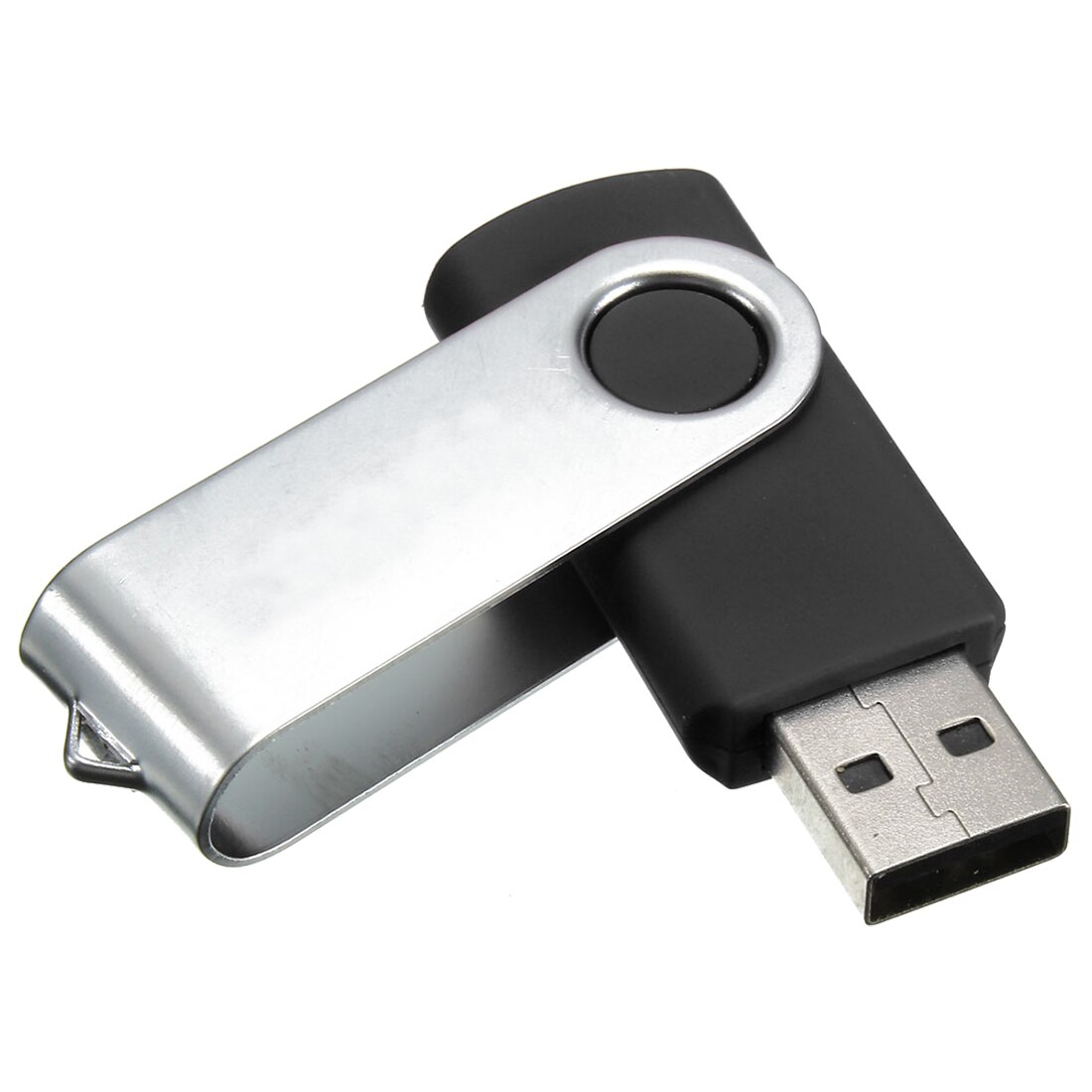 thumbnail interactive-video image 1 of 10-Pack 2GB Swivel USB 2.0 Flash Drives - Rotating Black Thumb Drives For Laptops & PCs 1 of 13