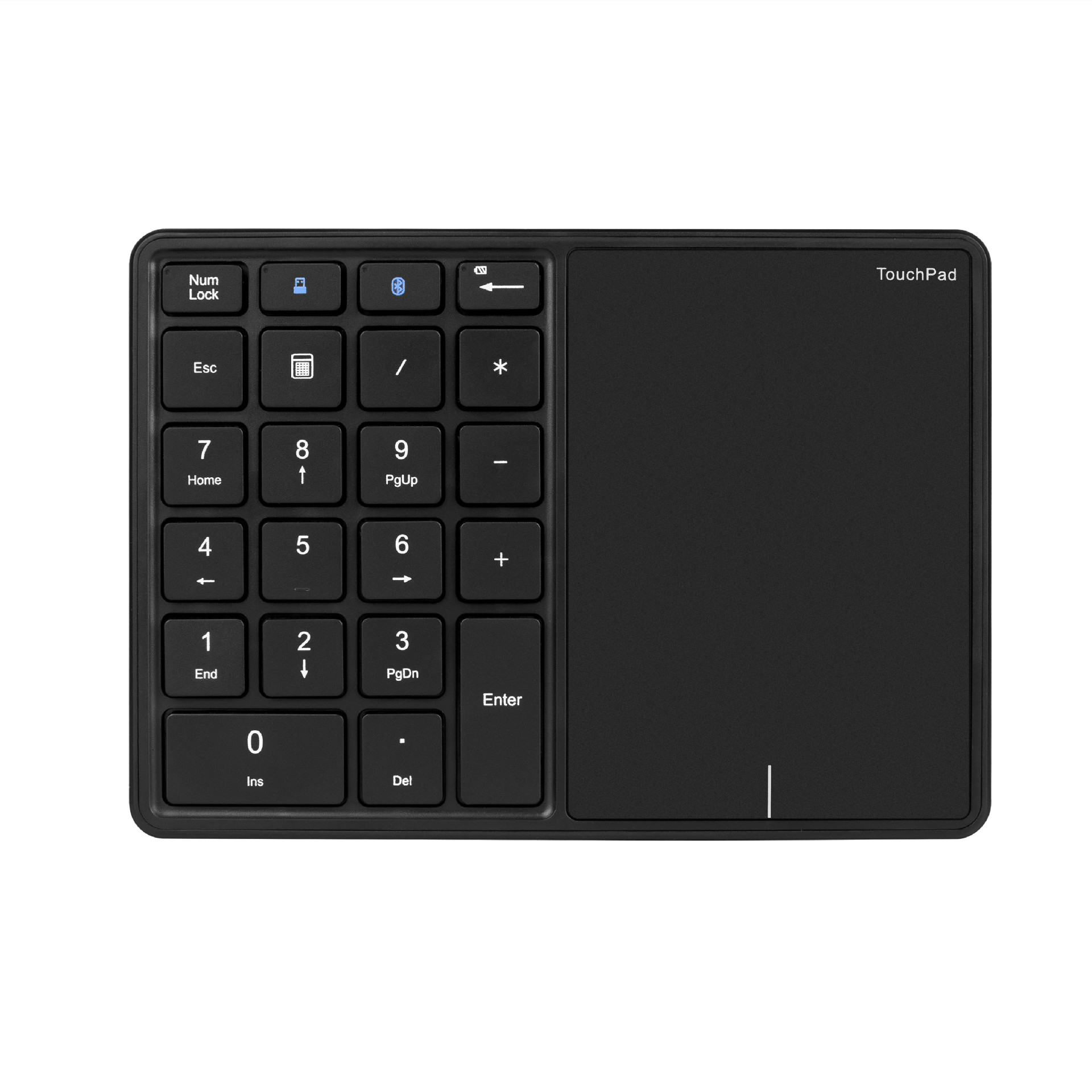 Drahtlose Büro Numerische Tastatur 2,4G Bluetooth Dual Modus Touch Tastatur für iPad Tablet Laptop Externe Universal Numerische Tastatur