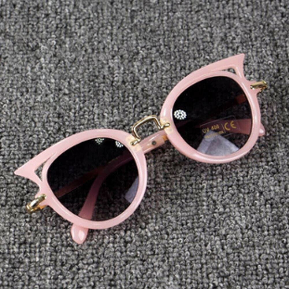 US Cute Children Girl Boy Baby Kids AC Lens PC Frame UV 400 Sunglasses: Pink