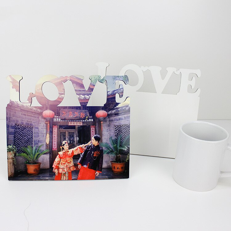 2 st tom sublimering mdf fotoplatta 210*180*5mm tag diy utskrift sublimering bläcköverföringsutskrift