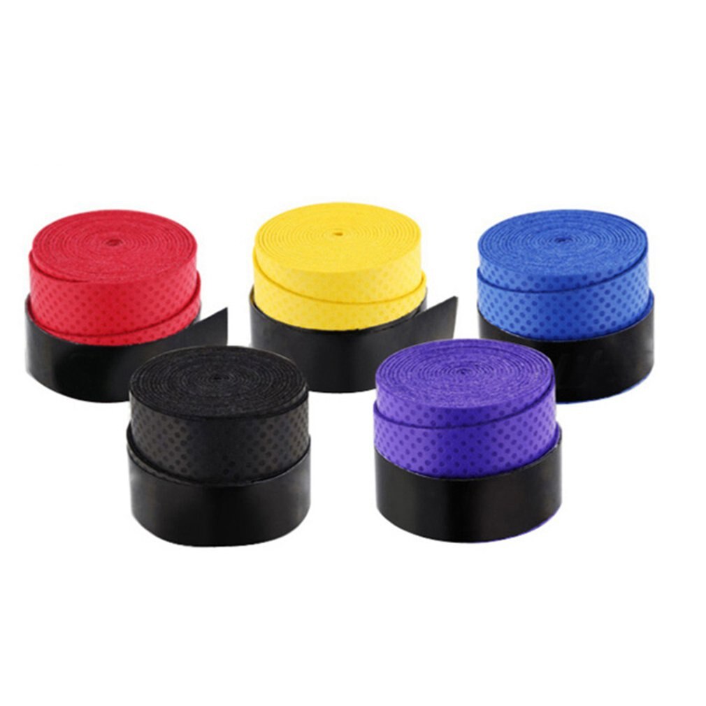 Elastische Druk Punt Dunne Gedeelte Droog Zweet-Absorberend Rubber Band Tennis Racket Badminton Racket Hengel Universele