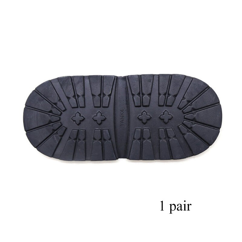Verdicken Gummi Schuh Sohlen für Männer Leder Geschäft Schuhe Ferse Sohle Nicht-Unterhose Reparatur DIY Ersatz Laufsohlen Schwarz Beige schuh Pad: Schwarz-hinter