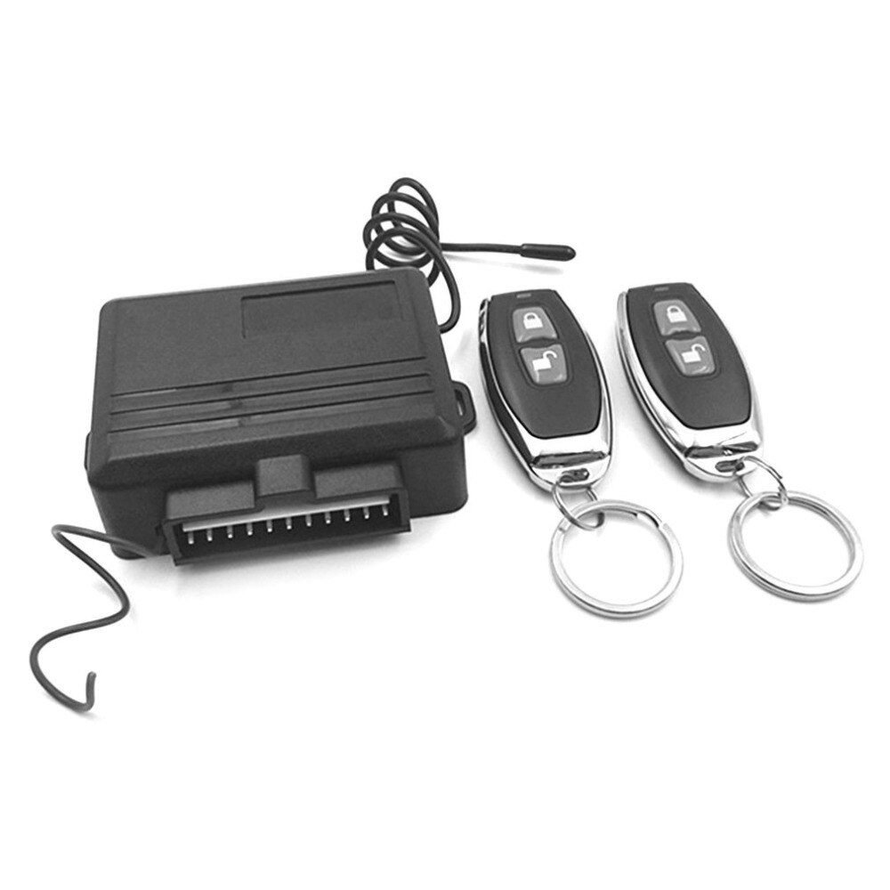 Universele Keyless Entry Systeem Auto Alarm Systemen Apparaat Auto Afstandsbediening Kit Deurslot Voertuig Centrale Vergrendeling En Unlock