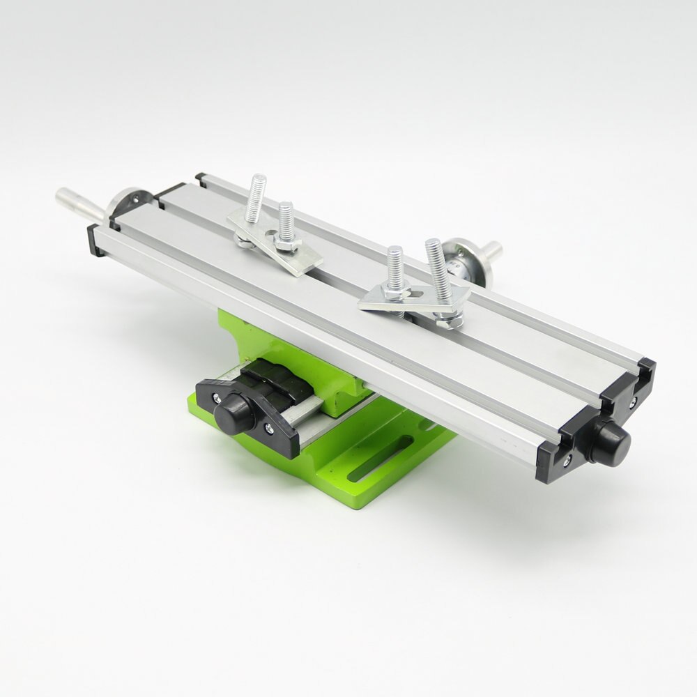 Miniature precision multifunction Milling Machine Bench drill Vise Fixture worktable X Y-axis adjustment Coordinate table