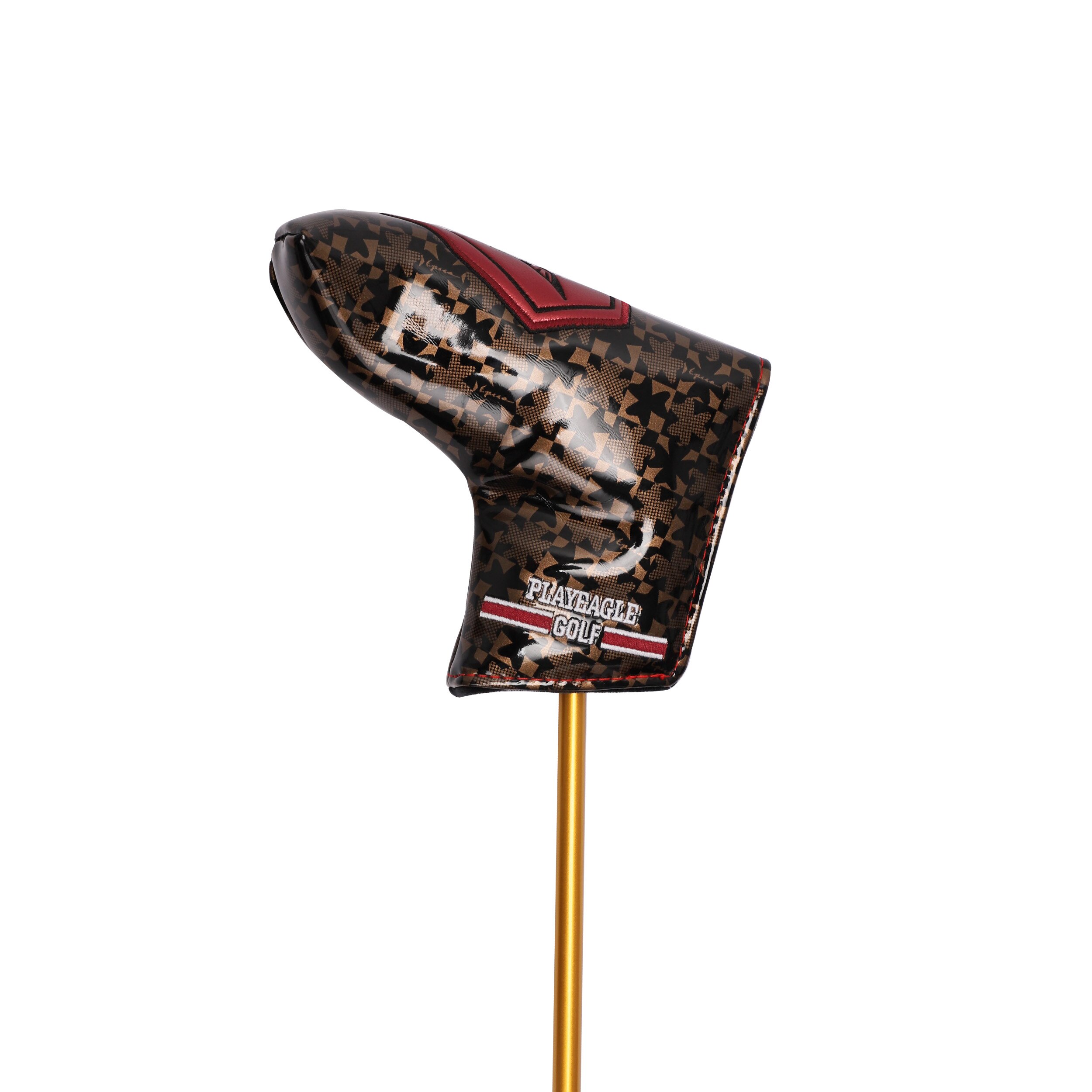 Playeagle golf blad putter överdrag kristall pu läder vattentätt 1pc golf putter skydd skydda golf klubbhuvud