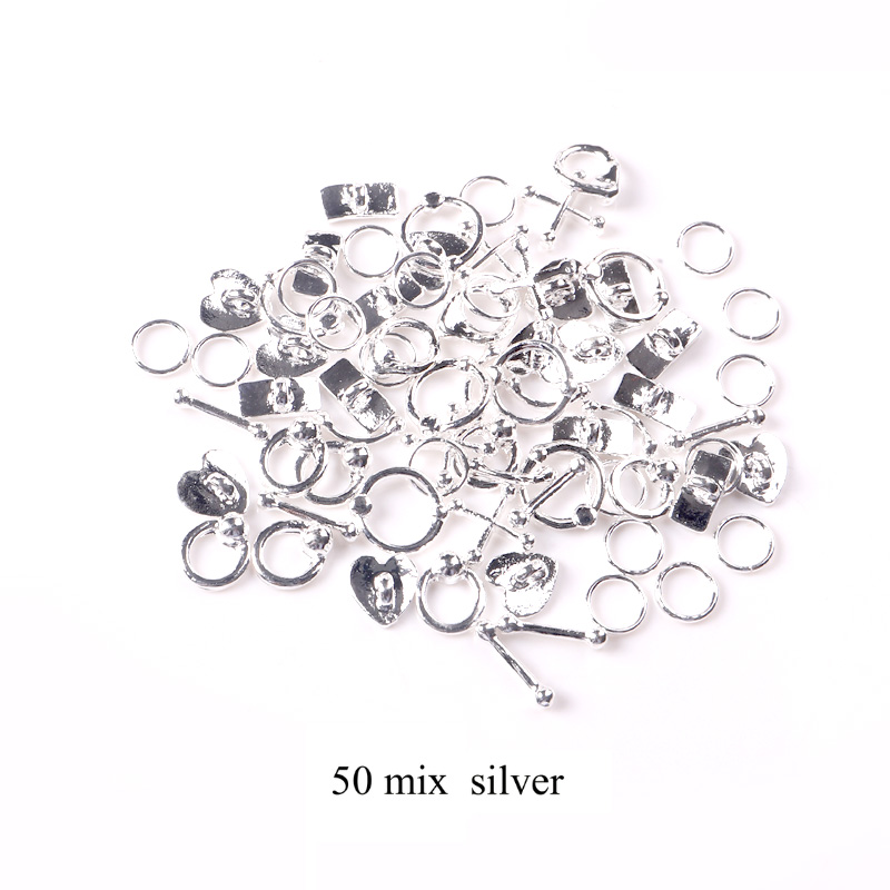 nagelpiercing 10 Stks/partij Punk Stijl Nail Onderdelen Piercing Legering Studs Metalen Curve Pijl Klinknagel Decoratie Nagels Kunst Accessoires Nail Charms: Deep Blue
