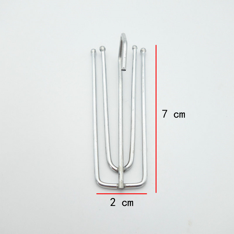 Stainless Metal Hook Curtains Accessories Shower Curtains Hooks Cloth Hooks For Window Curtains Hook Shower Curtain Rings Hooks