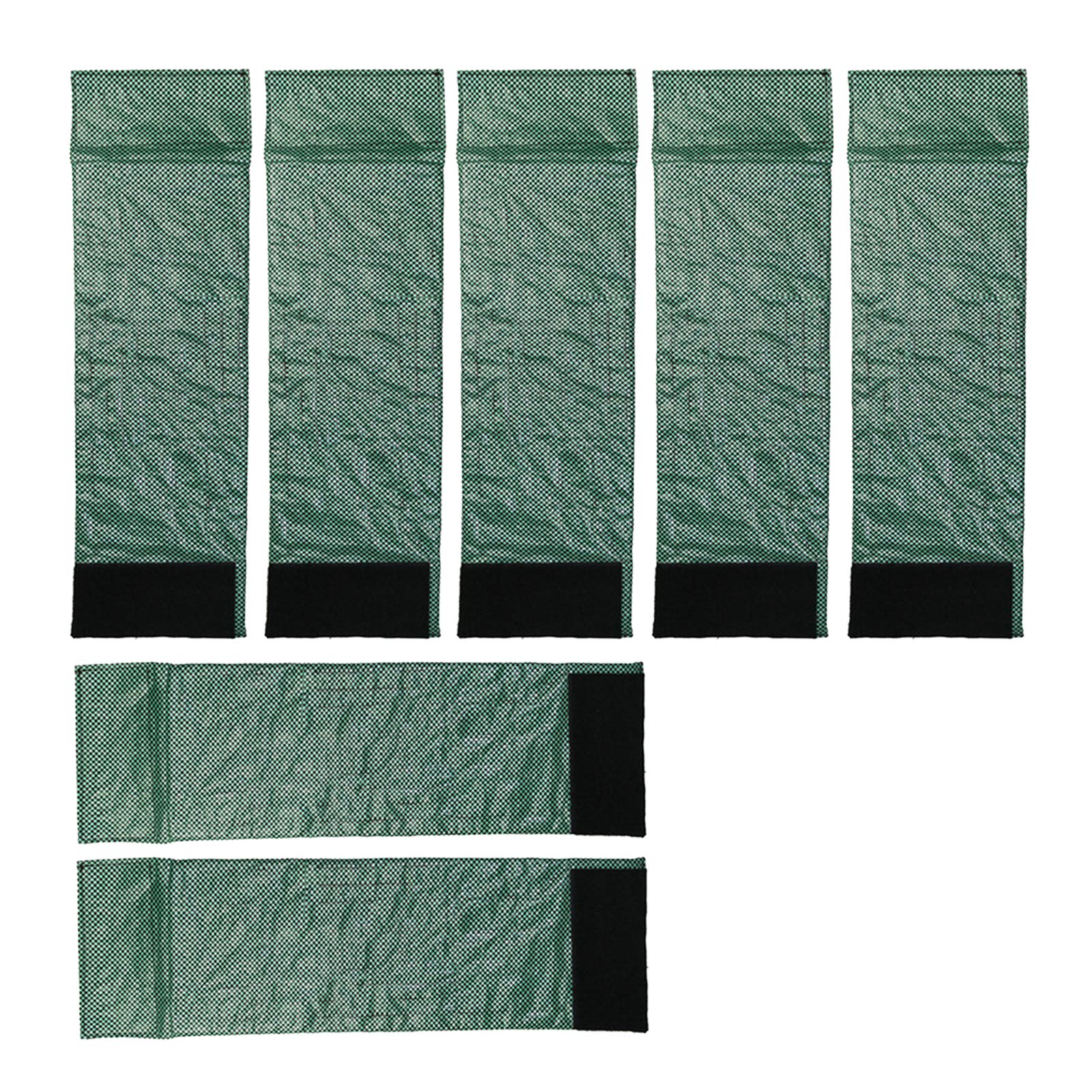 Decorative Garden Fence Border Detachable Plastic Vegetable Farm Barrier Planting Grounding Fence Garden Edging Lawn Supplies: Seven