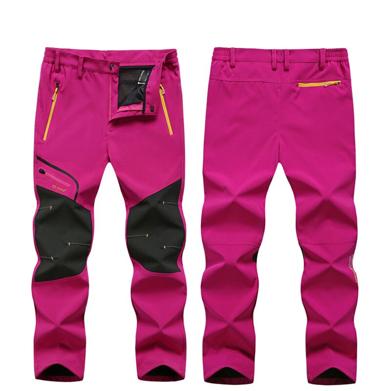 Pantalon de sport softshell pour femme, pantalon d'été imperméable à séchage rapide pour l'extérieur, le camping, l'escalade et le trekking