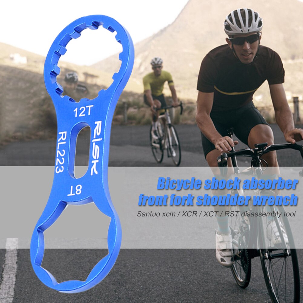 Risk cykel framgaffel borttagning skiftnyckel mountainbike reparationsverktyg delar för suntour xcm/xcr/xct/första demonteringsverktyget